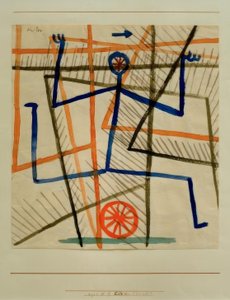 Haast zonder terughoudendheid door Paul Klee